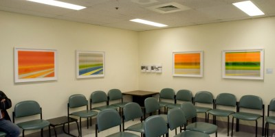 Fondation l'art pour la guérison, Rita Letendre à l'Hôpital Maisonneuve-Rosemont