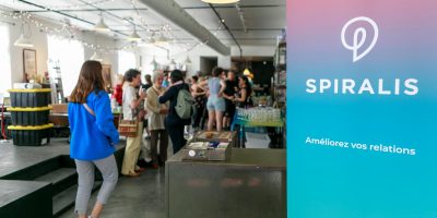 Spiralis — 10 ans d'empathie, le 6 juin 2019 au Loft créatif, événement grand public pour souligner le 10e anniversaire de l'organisation, une occasion de réunir participant.e.s aux formations, collaborateur.trice.s, partenaires et curieux.euses. Photo Thomas Branconier