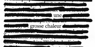 Myriam Tousignant, Pour passer au travers/poésie quotidienne, Jour 51, 5 mai, 2020, journaux et crayon feutre