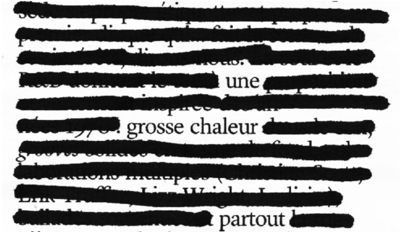Myriam Tousignant, Pour passer au travers/poésie quotidienne, Jour 51, 5 mai, 2020, journaux et crayon feutre
